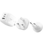 Belkin 3 Port Gan Wall Charger 100W +Plug Tip