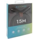 RAVPower USB-C to USB-C 100W Sync & Charge Cable - Image 2