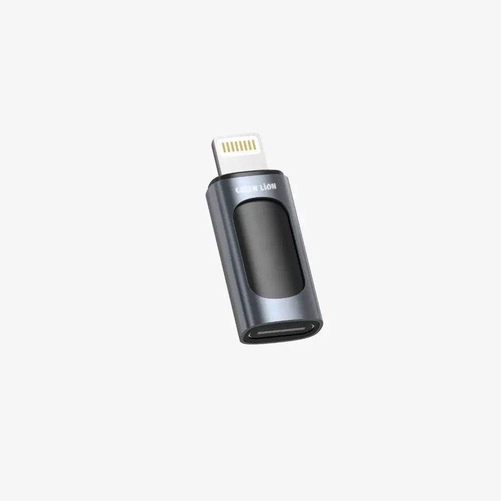 GNOTGTC2LBK-Green-Lion-OTG-ADAPTER-USB-C-To-Lightning-USB-20260723-112823_1784795706949197486073.jpg Green Lion OTG ADAPTER USB-C To Lightning USB - Image 1